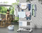 HOMIDEC Clothes Drying Rack, 4-Tier Foldable Drying Rack Clothing - Image 2