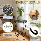 Outdoor Side Tables, Plant Stand - Image 3