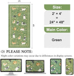 DUKINO 2x4 Rug Runner, Washable Dog Bathroom Rug Soft Non Slip - Image 2