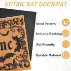 Halloween Front Door Mat with Unwelcome Design - Image 4