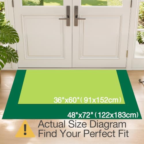 LUMI Washable Indoor Door Mat for Entryway 36x60, Entrance Mat - Image 2
