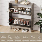 HUANLEGO Shoe Cabinet Storage for Entryway - Image 3