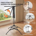 4-Leg Foldable Clothes Drying Rack - Image 3