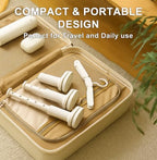 Portable Travel Clothes Drying Rack, Clamp-On No-Drill Hanger - Image 5
