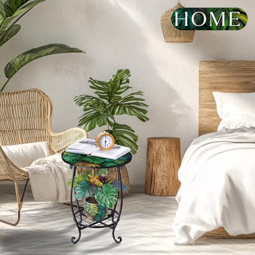 Cinnvoice Outdoor Side Table Small End Patio Porch Table - Image 6