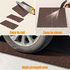 44 Pack Interlocking Deck Tiles, All-Weather Outdoor Deck Tiles - Image 3
