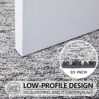 REFETONE Indoor Doormat 20"x32", Low-Profile Entrance Mat, Dark Grey - Image 4