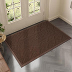 FRAMICS Front Door Mat Outside Entrance, Rubber Door Mats Welcome 24"x36" - Image 5