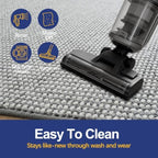 Faux Jute Rug Runner 2'x10', Washable & Non-Slip - Image 3