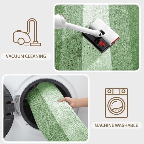 Kitinjoy Indoor Outdoor Door Mat, 47x20 Non-Slip Dirt Trapper Doormats - Image 5