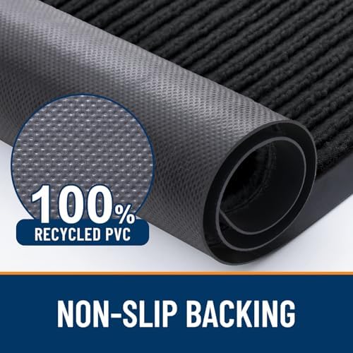 OLANLY 2-Pack Front Door Mats 29.5x17, Waterproof Heavy-Duty Doormats - Image 3