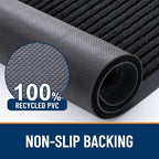 OLANLY 2-Pack Front Door Mats 71x47, Waterproof Heavy-Duty Doormats - Image 3