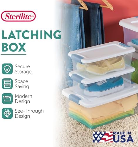 Sterilite Latching Box with Lids - Image 3