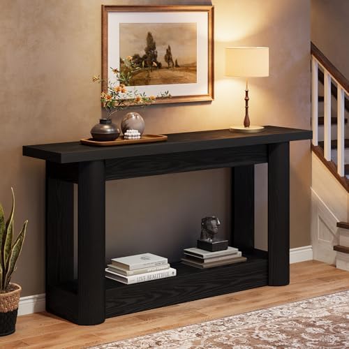 Tribesigns 63" Modern Console Table, Narrow Long Sofa Table Behind Couch - Image 6