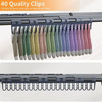 Clothes Drying Rack Foldable Drying Rack Clothing Black-1pack - Image 6