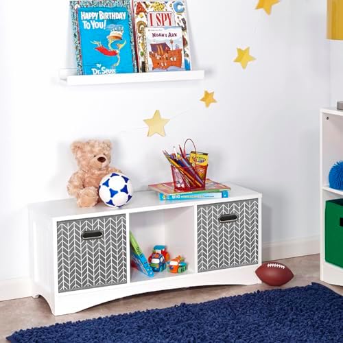 Black Foldable Storage Cubes Bins, Fabric Storage Box Cubes Organizer Baskets - Image 5