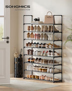 SONGMICS Shoe Rack, 8-Tier Shoe Organizer, Metal Storage Shelf - Image 2