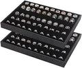 Julysky 2 PCS Stackable Ring Tray by Julysky