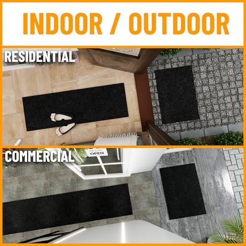 Ottomanso 6x7 Large Waterproof Floor Mat, Non-Slip Indoor Outdoor Door Mat - Image 2