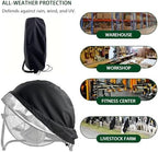 Industrial Fan Cover, 600D Oxford Heavy Duty Outdoor Fan Cover, Waterproof & - Image 7