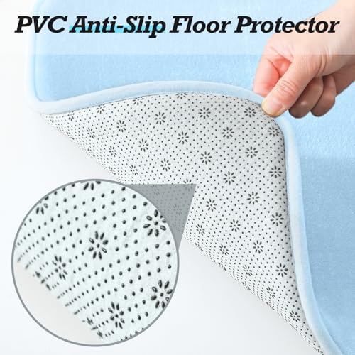 HUXMEYSON Bathroom Rugs Sets 2 Piece, Non-Slip & Quick Dry Bath Mat Set - Image 3