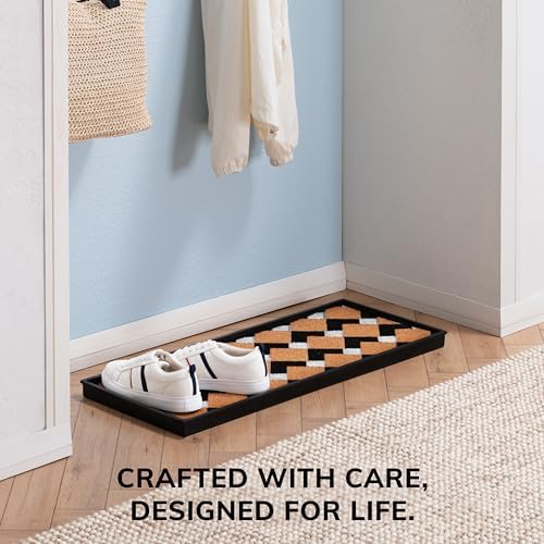 Anji Mountain Heavy Duty Waterproof Rubber Shoe Storage Mat Organizer/Boot - Image 5