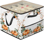 Pumpkins Wreath Shoe Organizer for Closet by Mardesigns