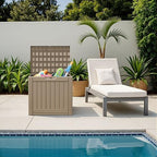 Flamaker Resin Deck Box 40 Gallon Waterproof Outdoor Storage Box - Image 2