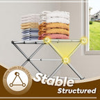 KINGBOARD 3-Tier Extendable Clothes Drying Rack - Image 3