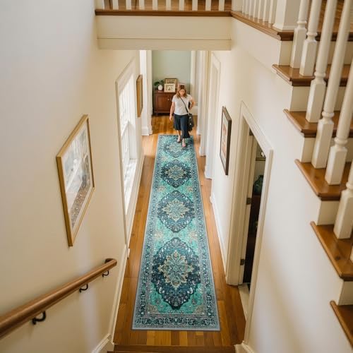 RELEANY Washable Area Rug, Runner 2'x10' - Image 2