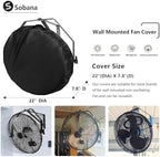 Wall Mount Fan Cover, Fits 18 Inch 20 Inch Industrial Fan and Pedestal Fan - Image 2
