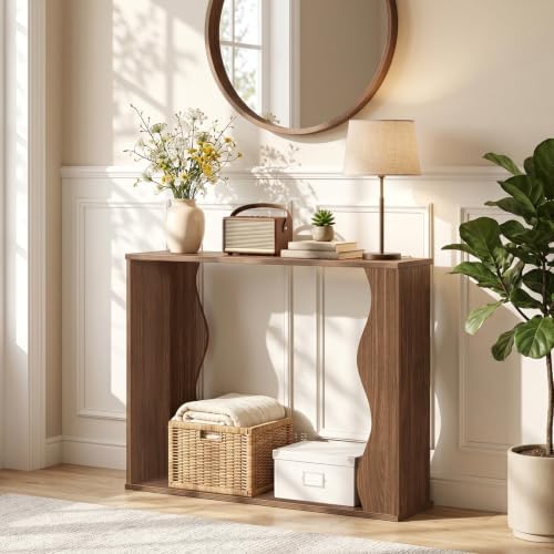 HOOBRO Narrow Entryway Table, 39.4 Inches Console Table - Image 2