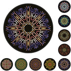 Chair Mat for Hardwood Floor Anti-Slip Floor Protector Round Gaming Computer by GZQIAWY