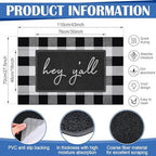 Geelin 2 Pcs Hey Y'all Doormat - Image 3