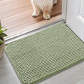 Smiry Dog Door Mat for Muddy Paws 24x16, Absorbent Low-Profile Doormats by Smiry