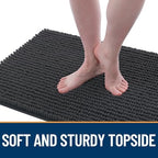 OLANLY Dog Door Mat for Muddy Paws 70x24, Extra Absorbent Chenille Mud Mat - Image 3