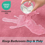 HUXMEYSON Bathroom Rugs Sets 2 Piece, Non-Slip & Quick Dry Bath Mat Set - Image 4