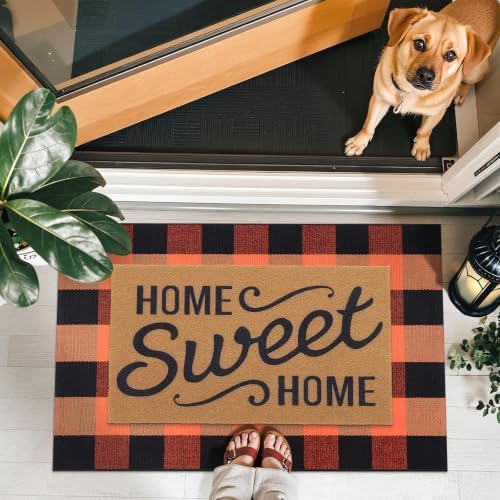 OLANLY Buffalo Plaid Rug 2' x 4'3" - Image 2