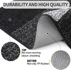 Kitinjoy Indoor Outdoor Door Mat, 34x21 Non-Slip Dirt Trapper Doormats - Image 3