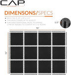 CAP Puzzle Exercise Mats | 1/2” Thick EVA Interlocking Foam Tiles - Image 4
