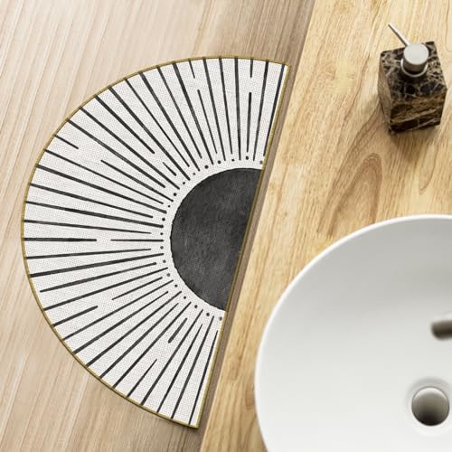 Mingnei Boho Sun Linen Doormat Door Mat - Image 5
