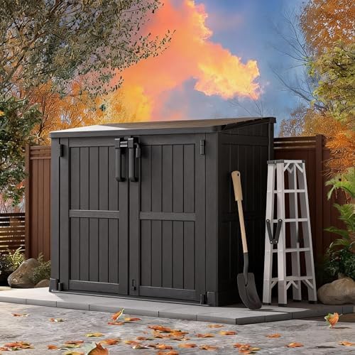 Outdoor Horizontal Storage Shed 36 Cu Ft by Unknown