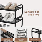 4 Tier Shoe Rack - Image 4