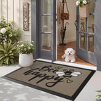LUMI Outside Welcome Door Mat 36x59, Non-Slip Durable Rubber Easy Clean - Image 3