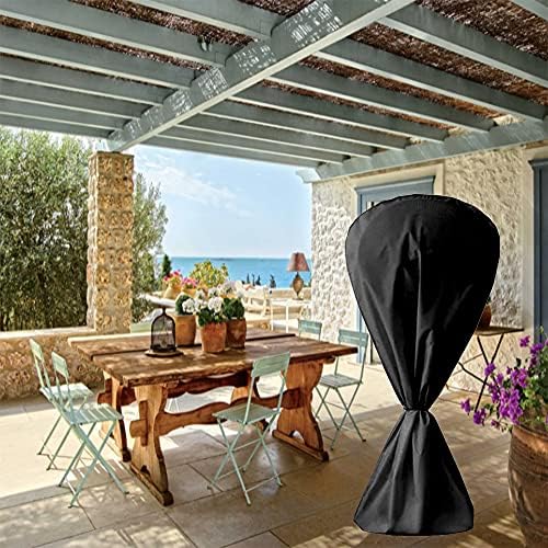 Electric Fan Dust Cover 420D Heavy Duty Standing Round Fan Cover Washable All - Image 2