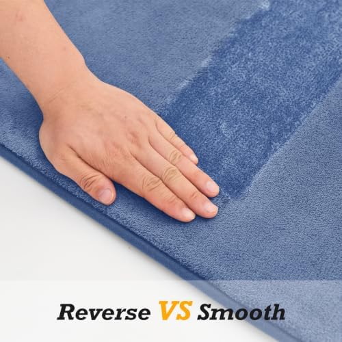 HUXMEYSON Bathroom Rugs Sets 2 Piece, Non-Slip & Quick Dry Bath Mat Set - Image 3