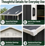 6x4 FT Outdoor Storage Shed - Image 5