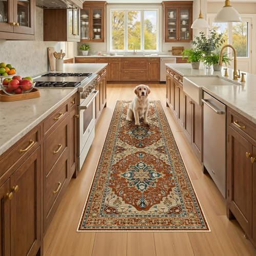 RELEANY Washable Area Rug, Runner 2'6"x8' by RELEANY