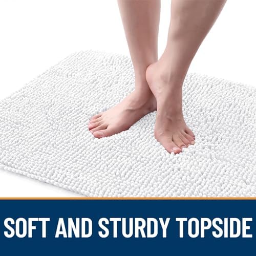 OLANLY Dog Door Mat for Muddy Paws 59x24, Super Absorbent Chenille Mud Mat - Image 4