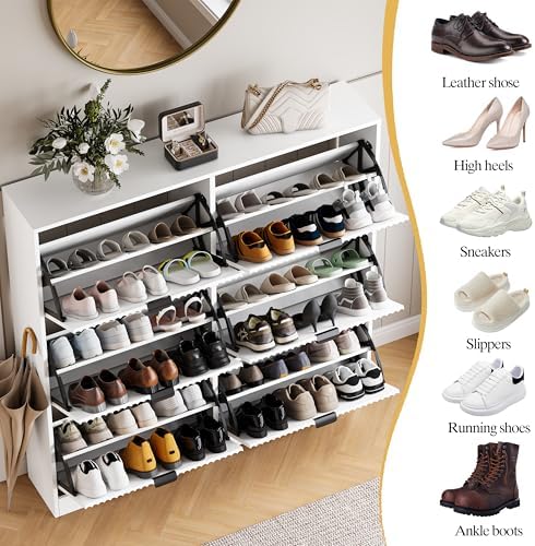 HUANLEGO Shoe Cabinet Storage for Entryway - Image 4